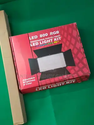Led U800 Rgb Professional Photo & Video Light Kit With Stand, Led U800