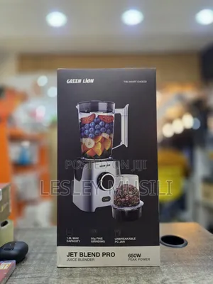 Green Lion Jetblendpro Juice Blender Grinder, 650w, 1.8l