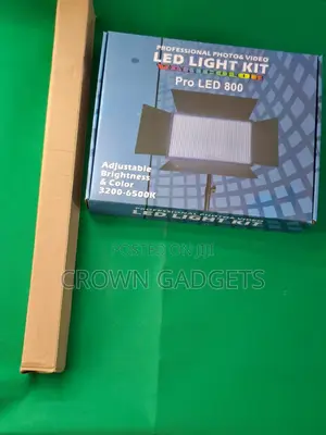 Led U800 Professional Video Light Kit With Adjustable Stand