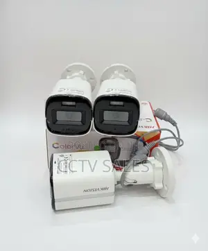 Hikvision - 2 Mp Smart Hybrid Light With Colorvu Fixed Bullet Camera