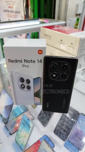 New Xiaomi Redmi Note 14 Pro 256 GB Black