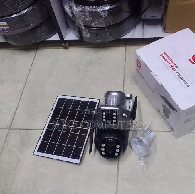 Solar Smart Home Network 4g Phone App V380 Pro Dual Lense