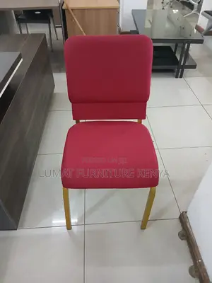 Heavy Duty Red Banquet Office Chair