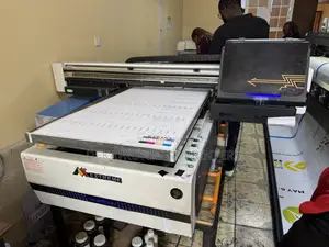 Extreme 6090 Uv Flatbed With 3pcs Heads 4 Months Old Printer
