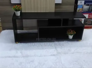 Mexico Black Tv Stand 4ft Long (120cm)
