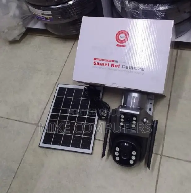 Long Range V380 4g Solar Panel Cam 6mp