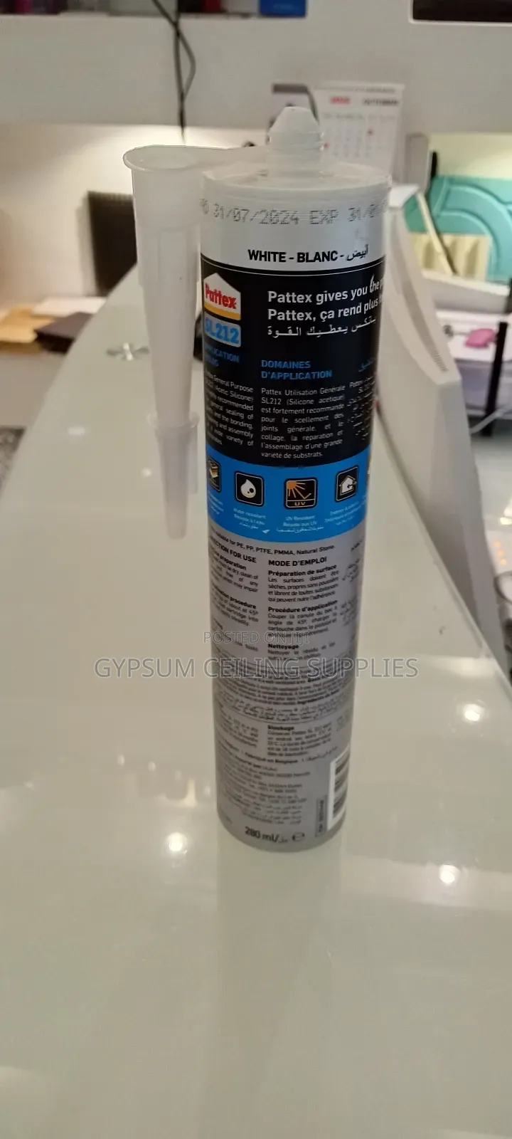 Pattex Silicone Transparent Sl212