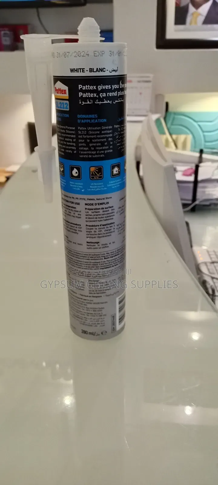 Pattex Silicone Transparent Sl212