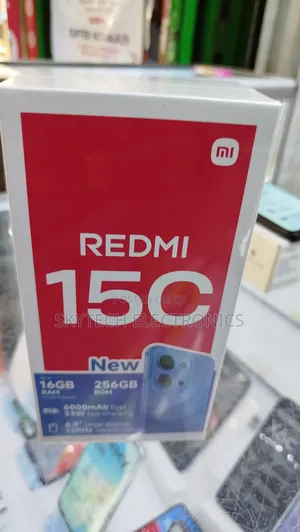 New Xiaomi Redmi 15C 4G 256 GB Red