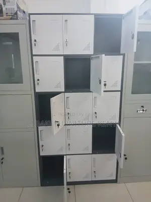 15-Locker Metallic Cabinet – Secure, Spacious Heavy-Duty Storage