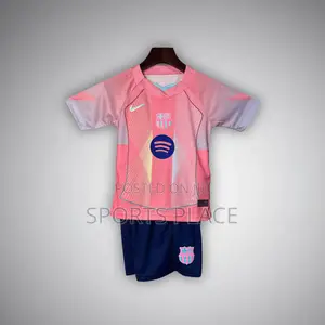 Barcelona Special Edition Jersey "Aurora" Kids Kit