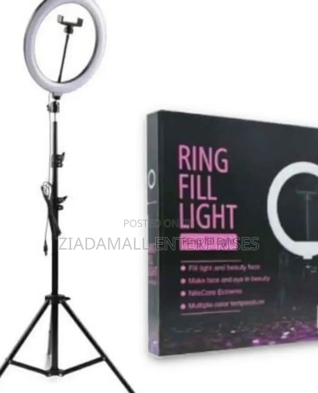 Ring Light Glow Like a Pro: 10-Inch Led Ring Light for Creators