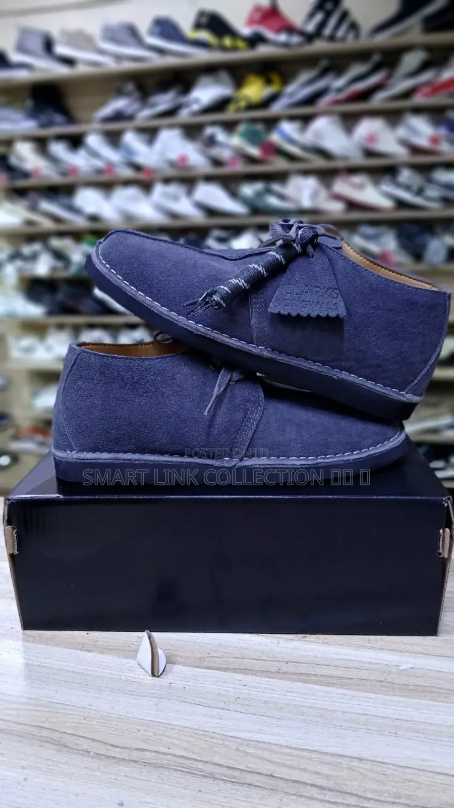 Leather Clarks Boots