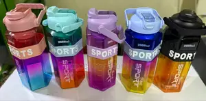 2000ml 3in 1 Sports Bottle