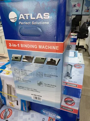 Atlas Manual Comb Punch Binding Machine as-Bm-Cw3b