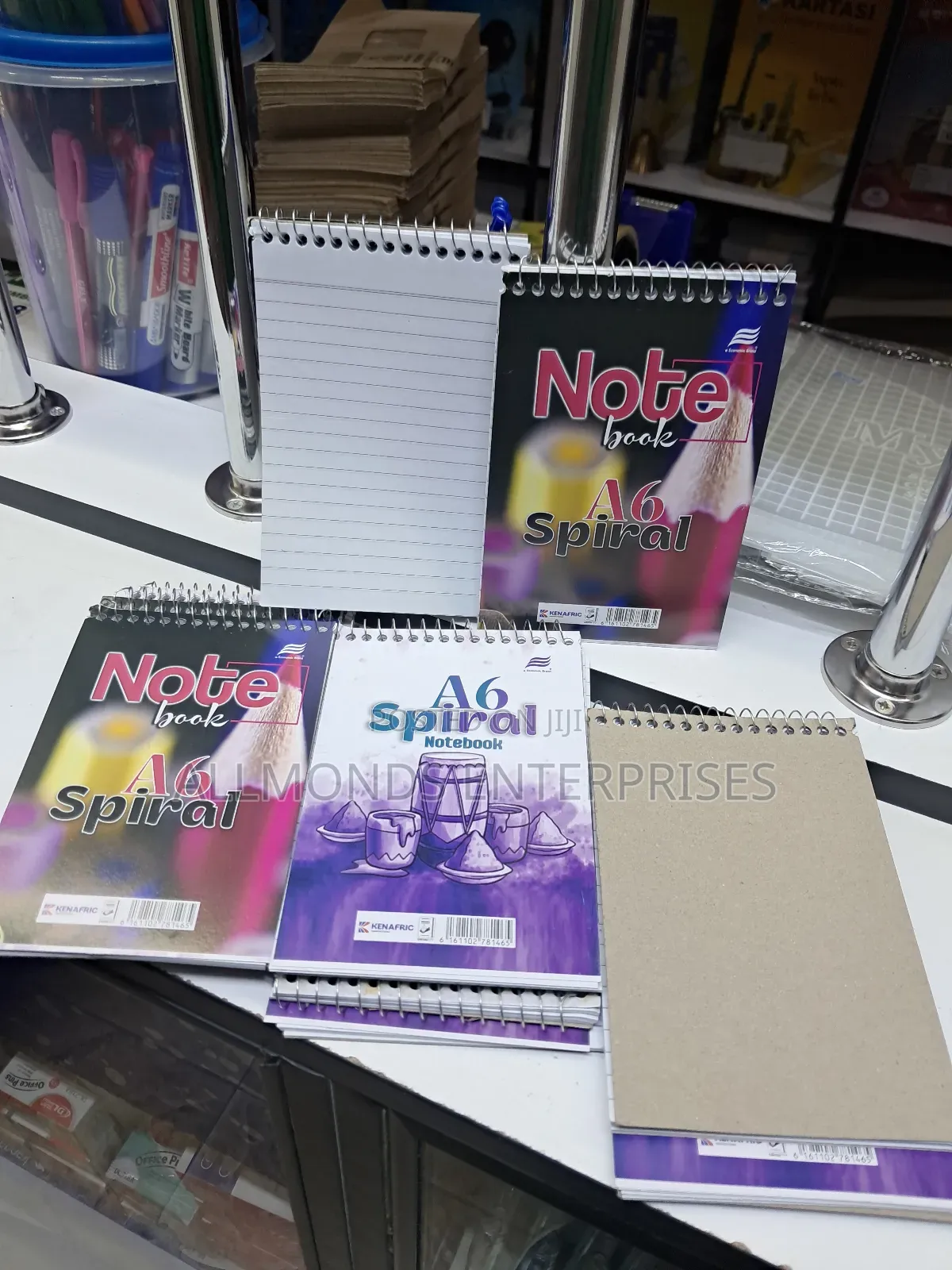 Top Spiral A6 Notebook- Economics