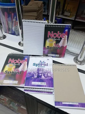 Top Spiral A6 Notebook- Economics