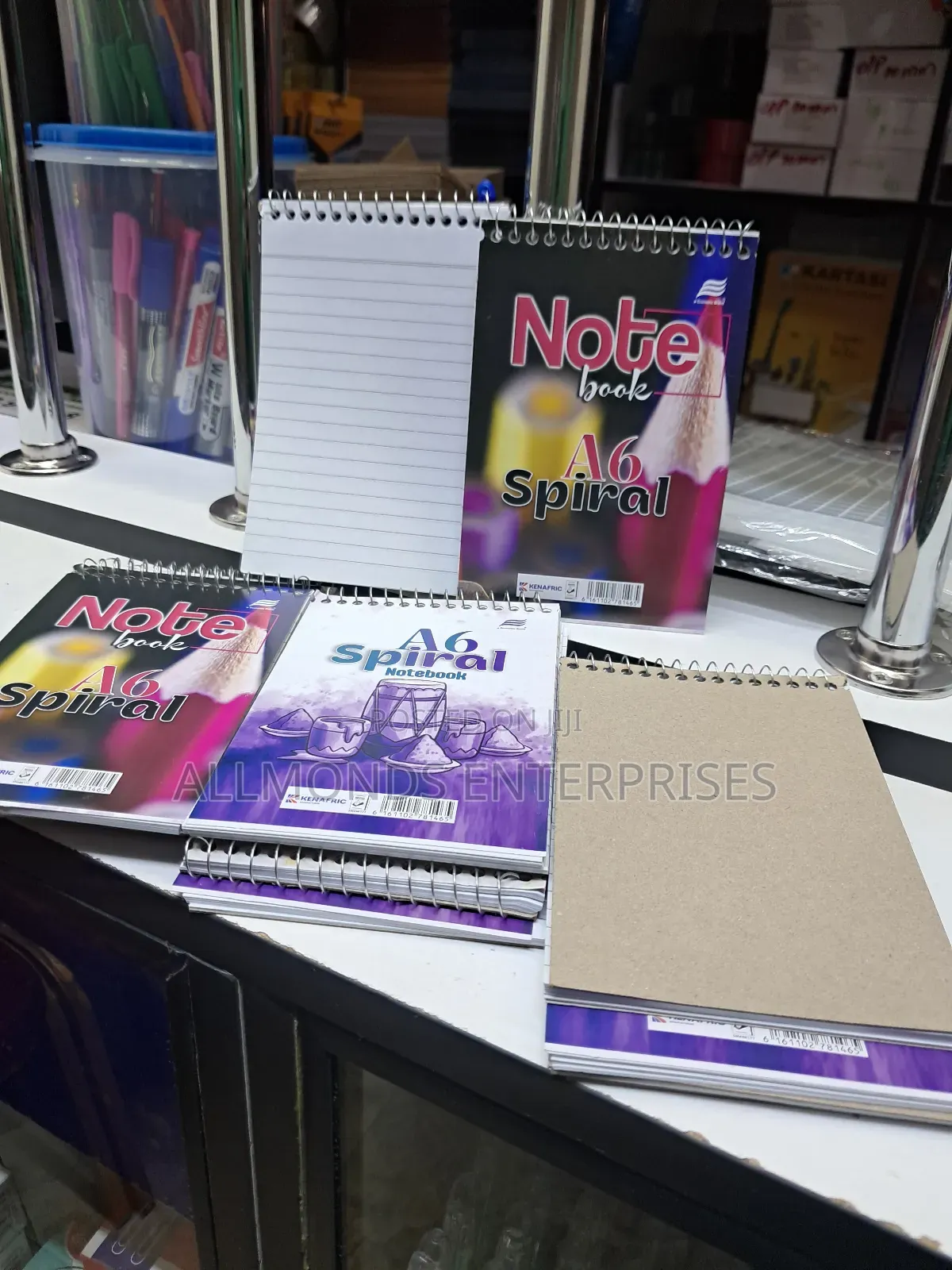 Top Spiral A6 Notebook- Economics