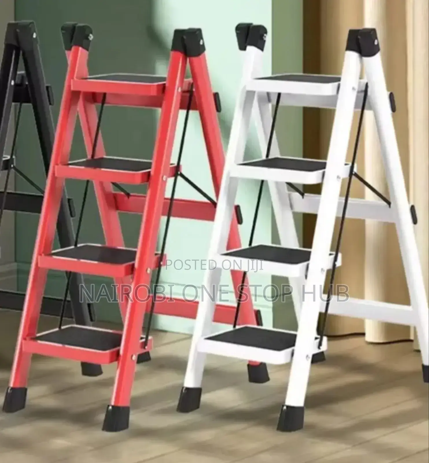 Non Slip Four Step Ladder