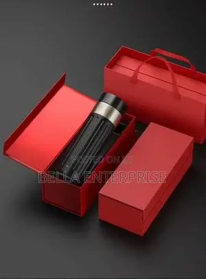Thermal Insulated Vacuum Flask With Gift Box and Bag Set
