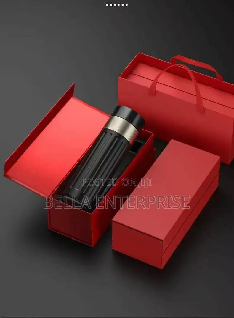 Thermal Insulated Vacuum Flask With Gift Box and Bag Set