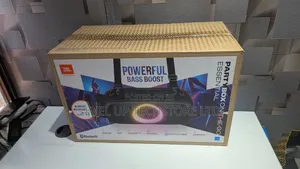 JBL Partybox on the Go Essential Portable(Two Wireless Microphones)