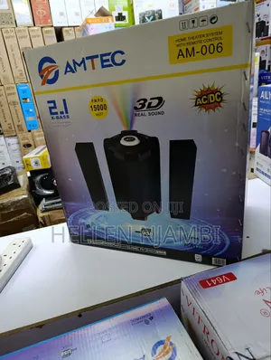 Amtec Am-006 X-Bass 2.1channel Hi-Fi Multimedia Speaker