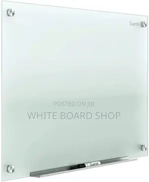 Glass Whiteboard – 1m X 1m (100cm X 100cm)