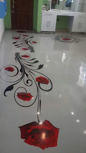 Customized Epoxy Floor Designs | Labor Only
