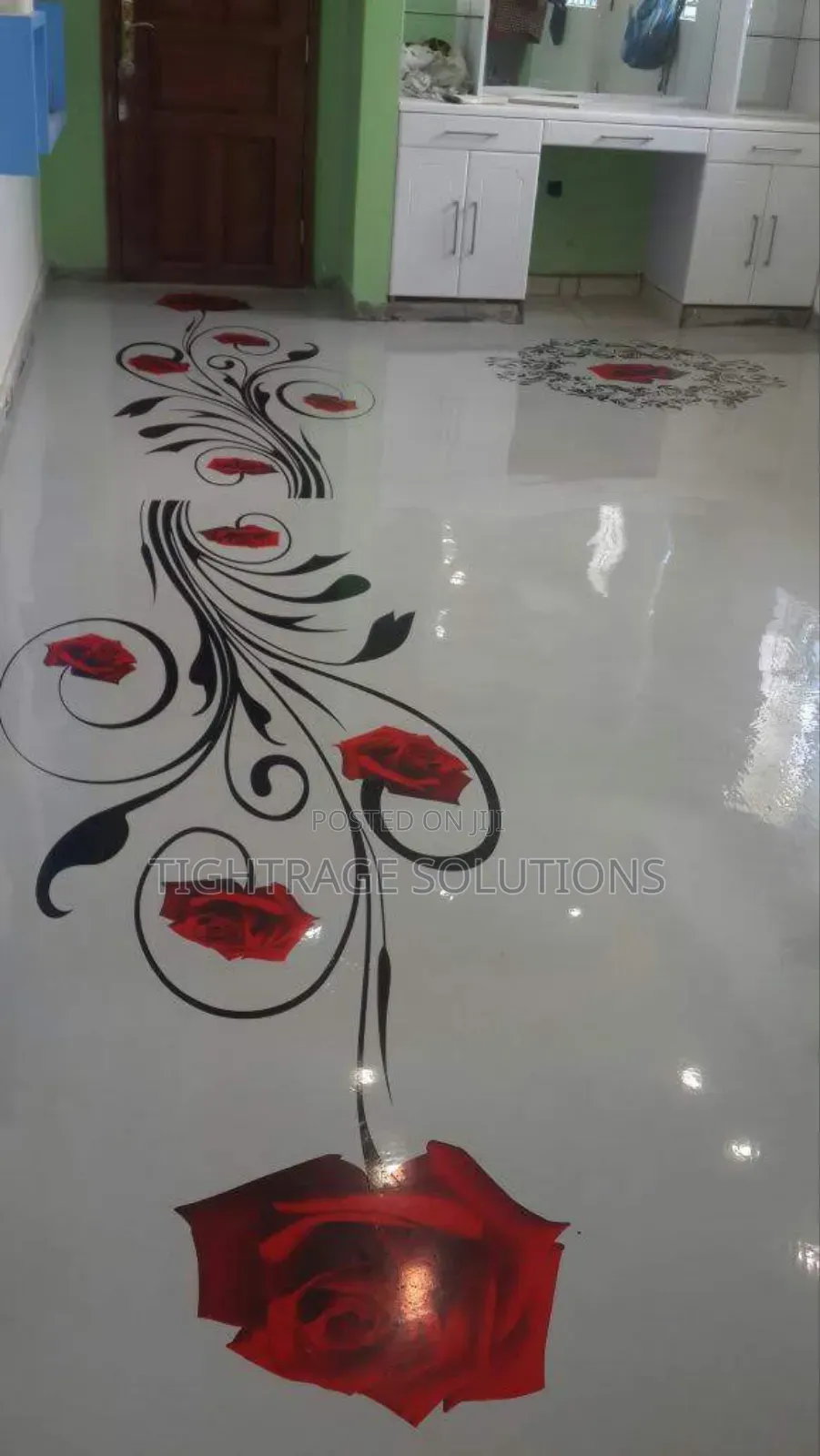 Customized Epoxy Floor Designs | Labor Only
