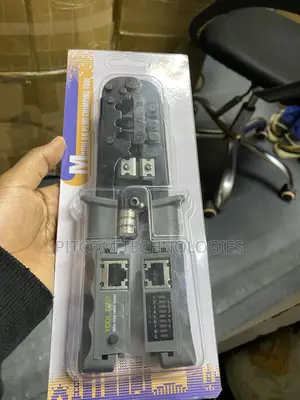 Modular Crimping Tool Plus Cable Tester Joined