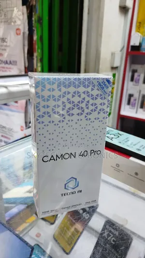 New Tecno Camon 40 256 GB Black