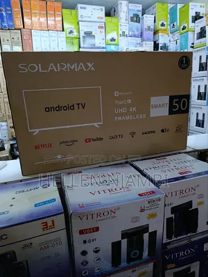 Solarmax 50" Smart Ultra Hd Frameless Tv