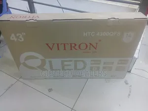 Vitron 43 Qled Smart Frameless Tv