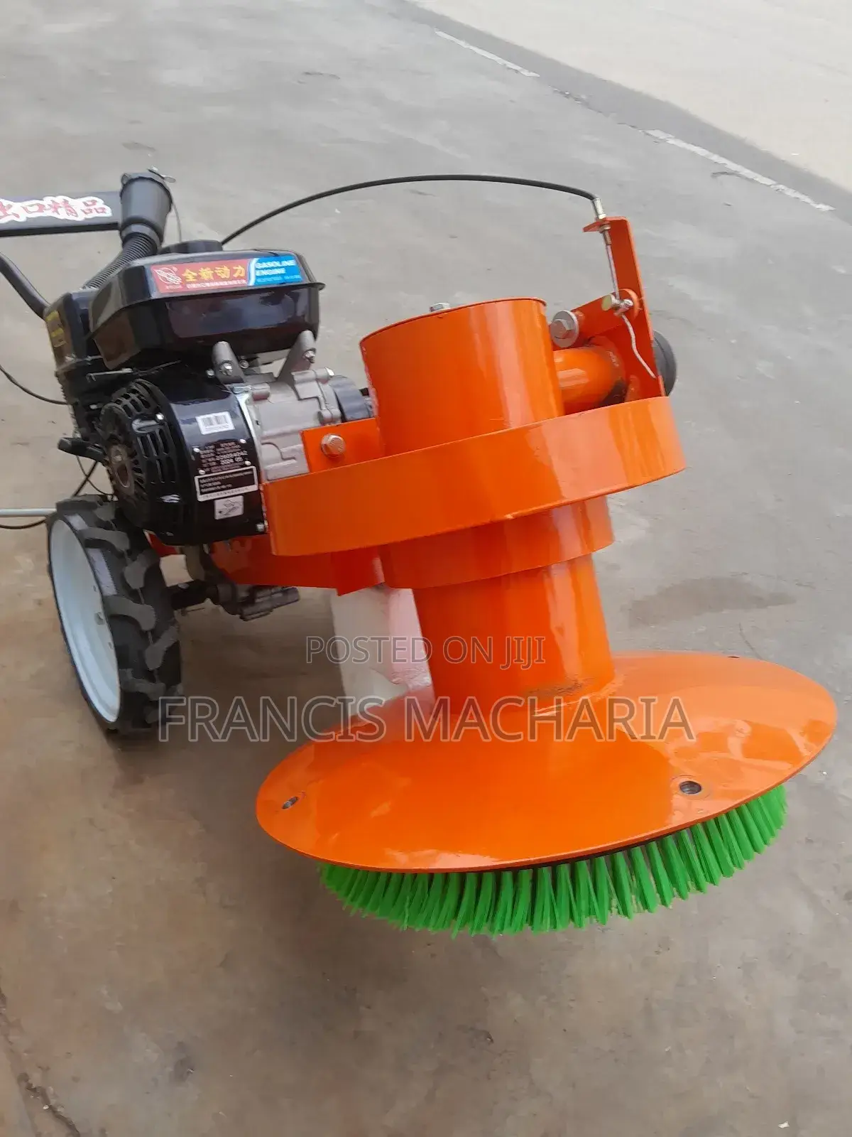 Floor Scrubber Engine Powered