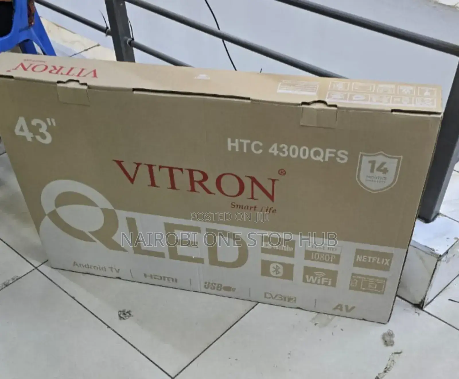 Vitron 43 Qled Android Television