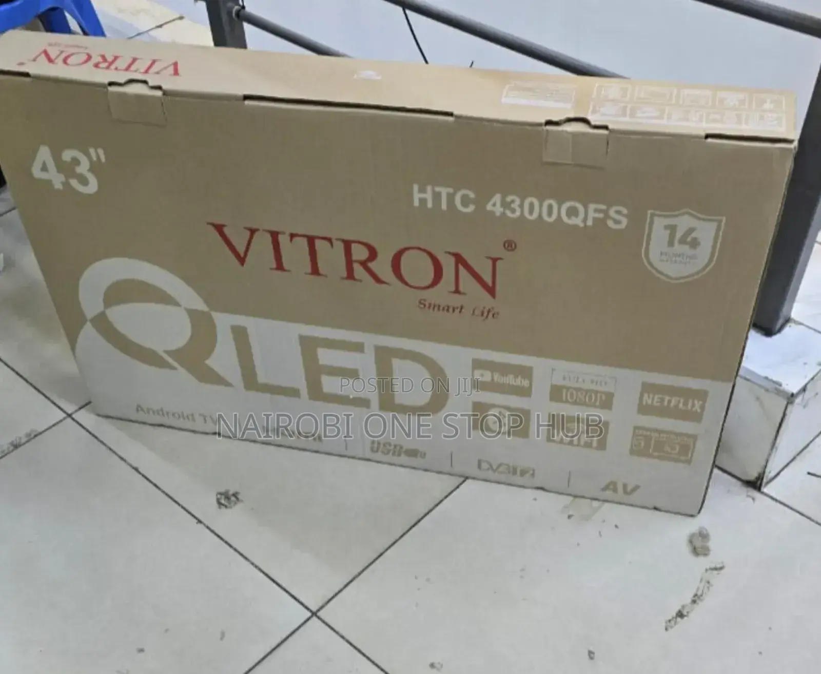 Vitron 43 Qled Android Television