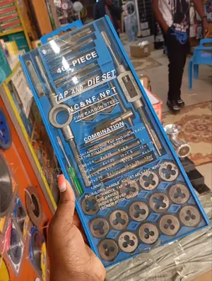 Tap And Die Set 40 Pcs