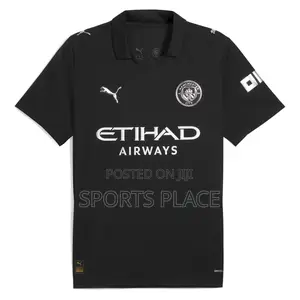 Bold -All Black Man City 25/26 Away Jersey