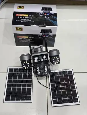 Triple Lens V380 Three Lens Outdoor CCTV Camera PTZ 360 Two Way Audio