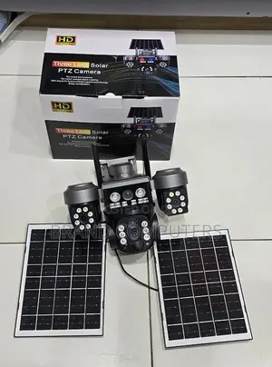 Triple Lens 4g Solar PTZ Camera – Advanced Outdoor Security Camera