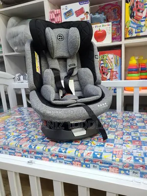 Premium 360° Isofix Baby Car Seat – Reclining, Adjustable Breathable