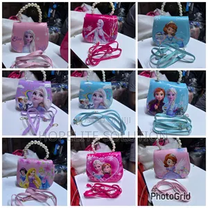 Cartoon Themed Kids Mini Sling Bag