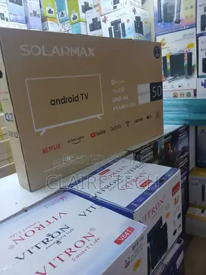 Solarmax 50" Inch Full Hd Frameless Bluetooth Enabled Smart/Android Tv