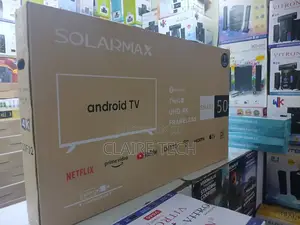 Solarmax 50" Inch FHD Android Tv,Netflix,Decoder,Bluetooth-