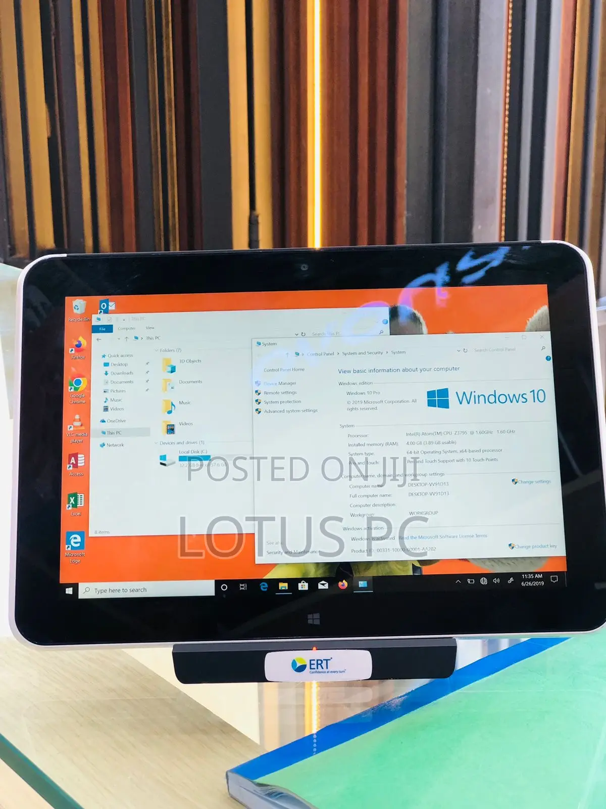 HP ElitePad 1000 G2 64 GB Silver