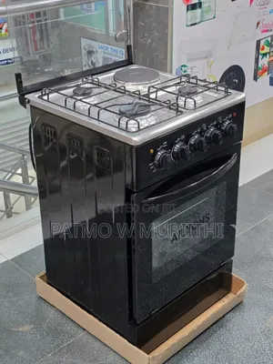 Ailyons Standing Cooker 50×55 3gas Burner +1electric, Electric Oven