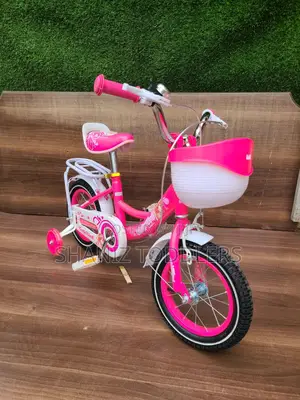 Kids Bike With Trainer Wheels – Size 12/14/16