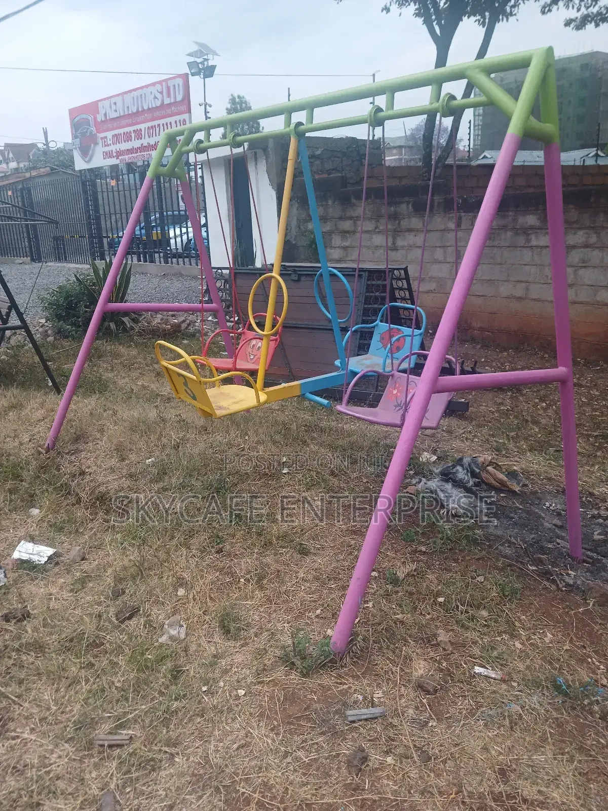 Modern 3 Seater Swings