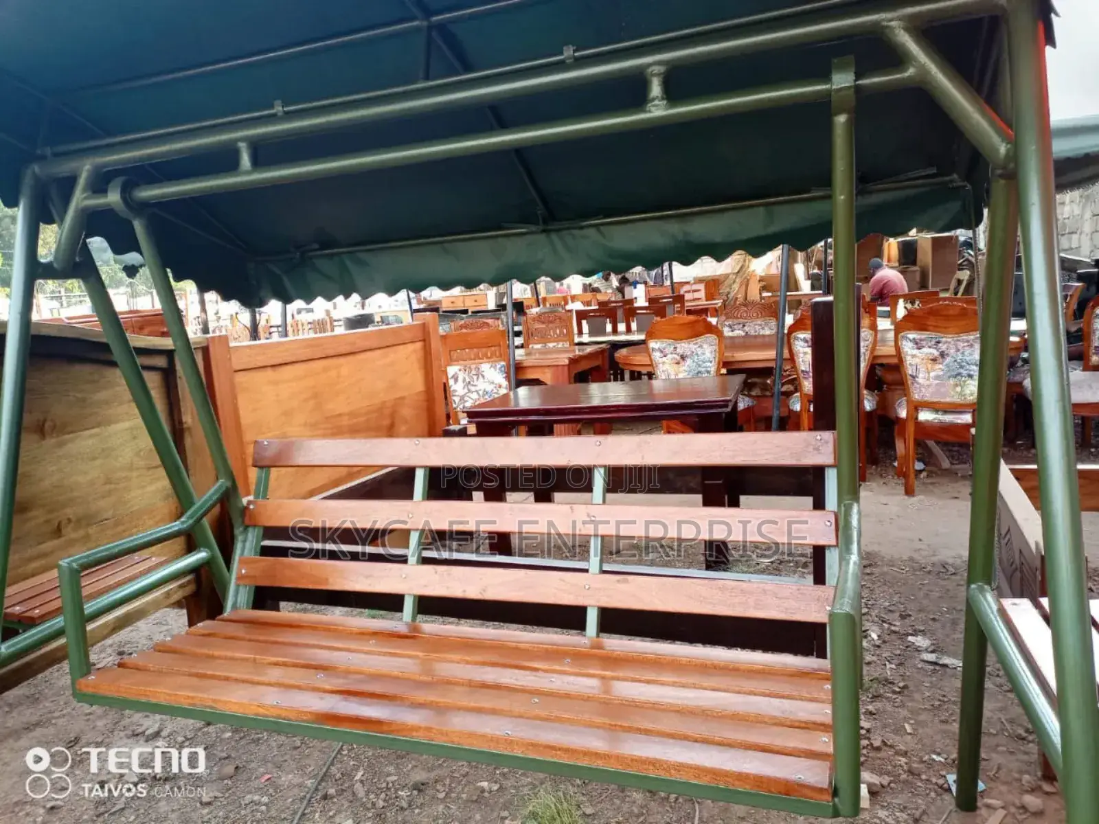 Modern 3 Seater Swings